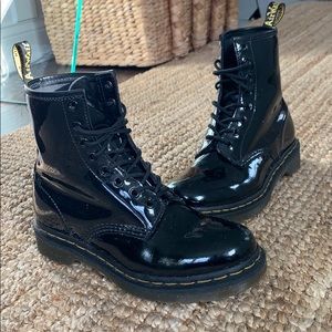 Patent leather Doc Martens